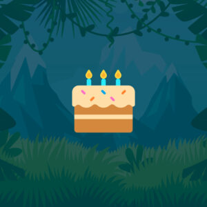5 Jahre Green Gorilla - Geburtstagstorte